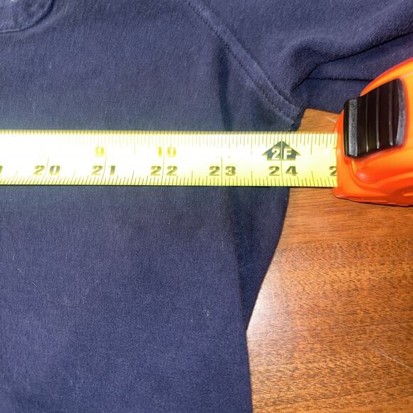 Lauren Ralph Lauren Cotton Knit Blazer Navy Silver Embroidered Crest 2X - Picture 5 of 6